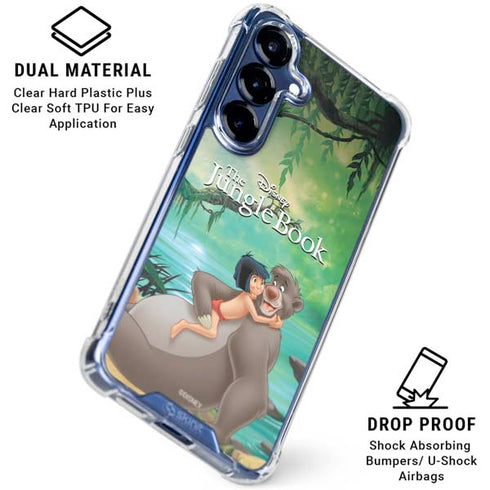 Disney Jungle Book Mogli and Baloo Galaxy S25 Clear Case